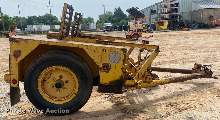 image for item MG9916 1985 Hogg And Davis P120  reel trailer