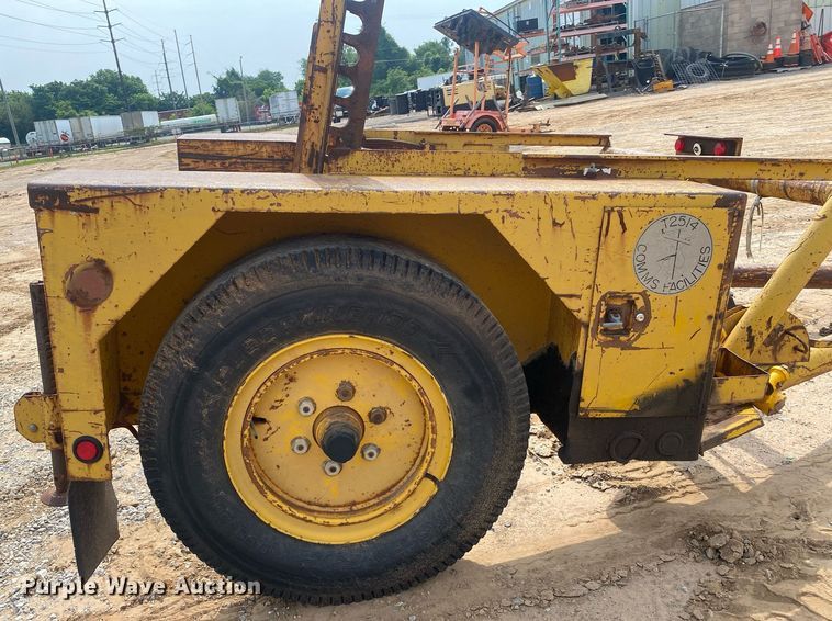 image for item MG9916 1985 Hogg And Davis P120  reel trailer