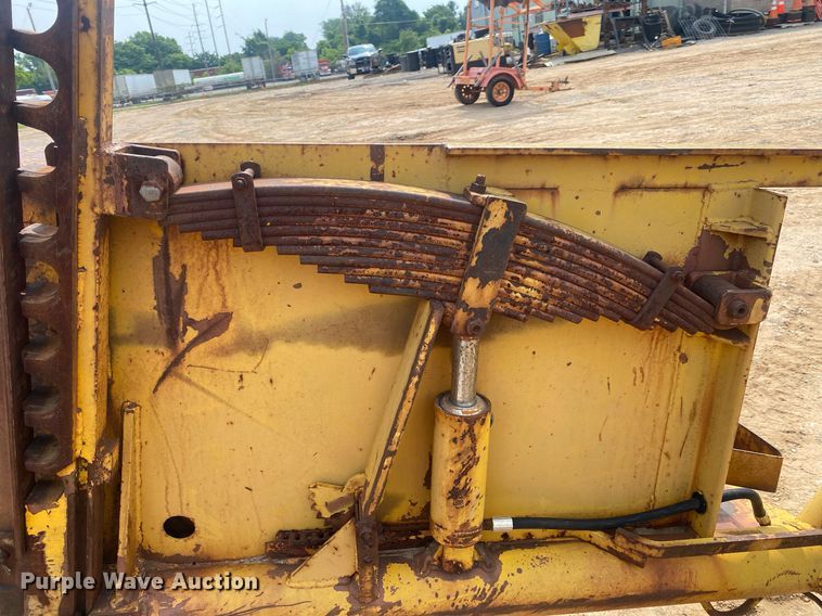 image for item MG9916 1985 Hogg And Davis P120  reel trailer