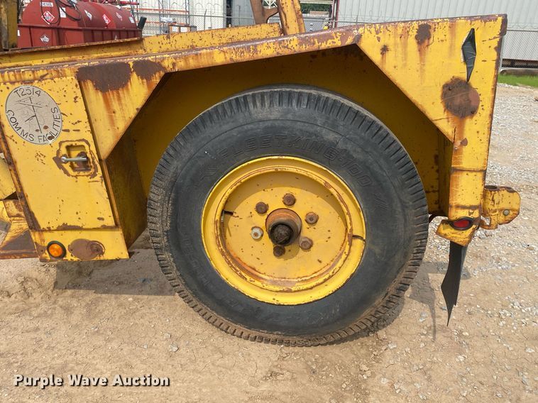 image for item MG9916 1985 Hogg And Davis P120  reel trailer