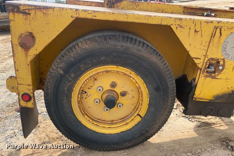 image for item MG9916 1985 Hogg And Davis P120  reel trailer