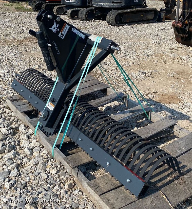 image for item MG9931 Bobcat Rake 84  skid steer rake