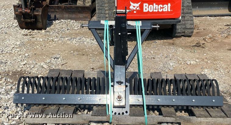 image for item MG9931 Bobcat Rake 84  skid steer rake