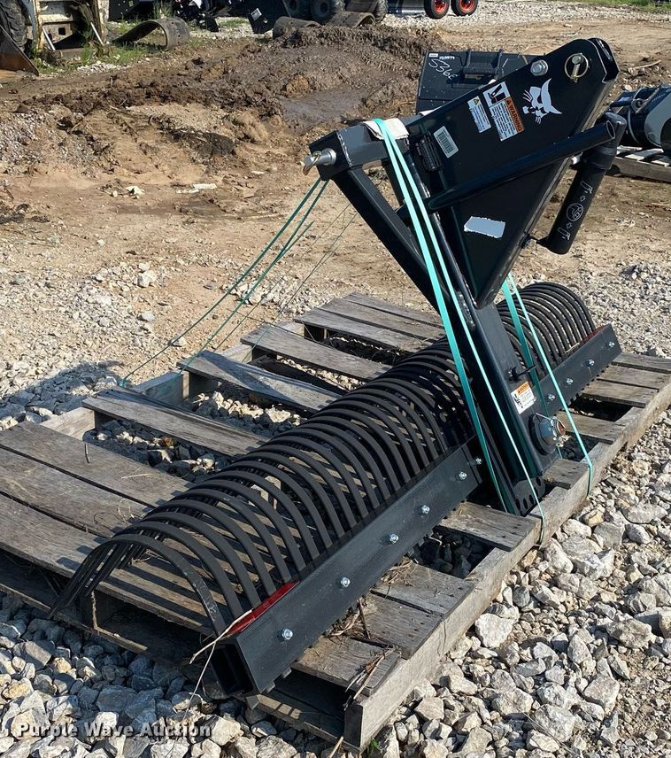 image for item MG9931 Bobcat Rake 84  skid steer rake