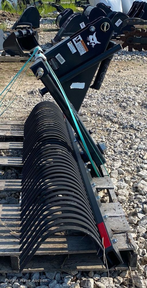 image for item MG9931 Bobcat Rake 84  skid steer rake