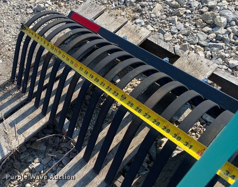 image for item MG9931 Bobcat Rake 84  skid steer rake