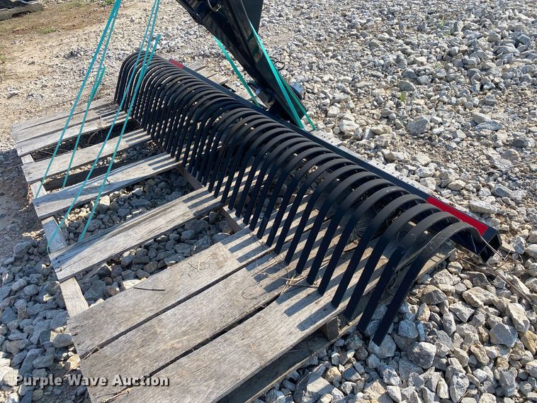 image for item MG9931 Bobcat Rake 84  skid steer rake