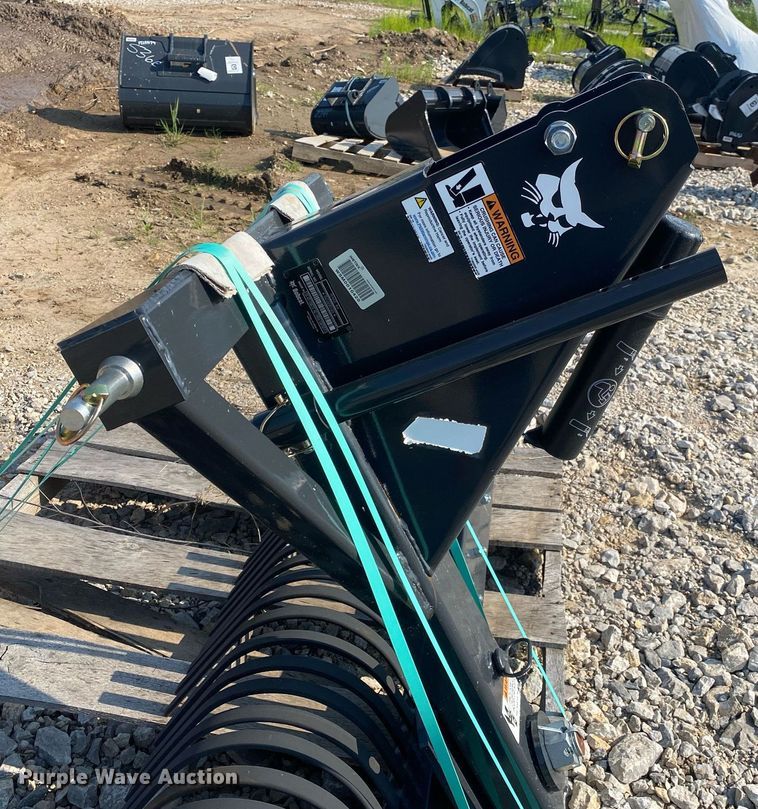 image for item MG9931 Bobcat Rake 84  skid steer rake