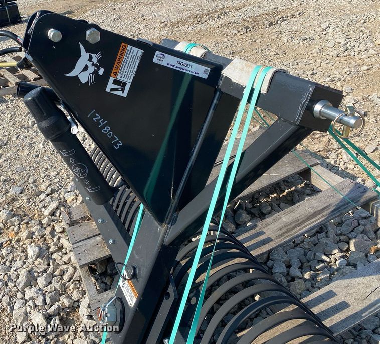 image for item MG9931 Bobcat Rake 84  skid steer rake