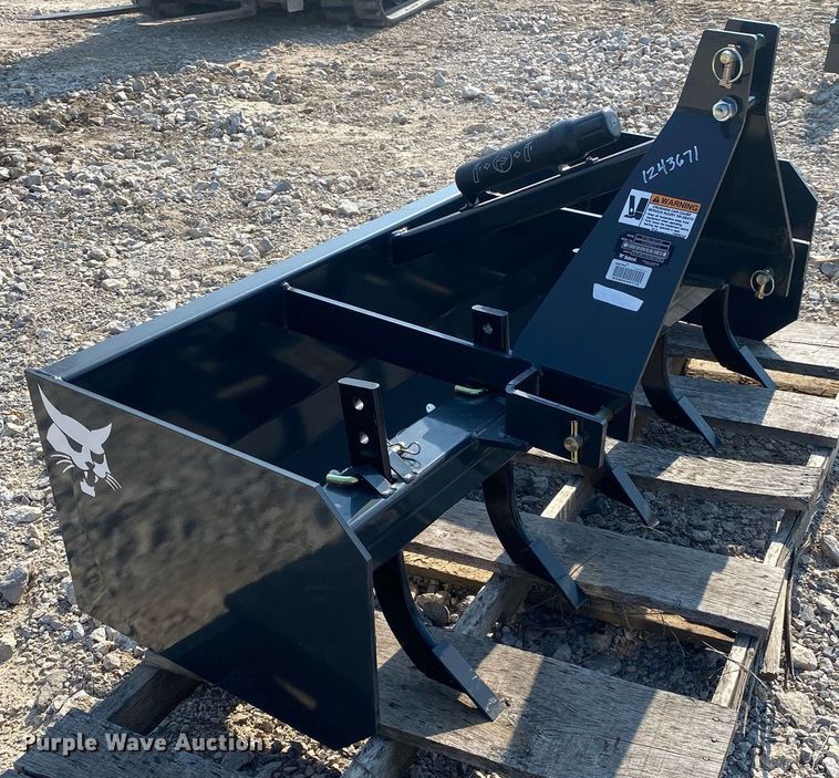 image for item MG9933 Bobcat Blade Box 60  skid steer box blade