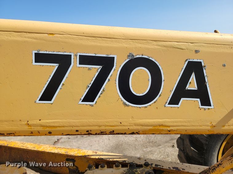 image for item ML9381 John Deere 770A  motor grader