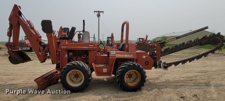 image for item ML9391 1993 Ditch Witch 7610  trencher