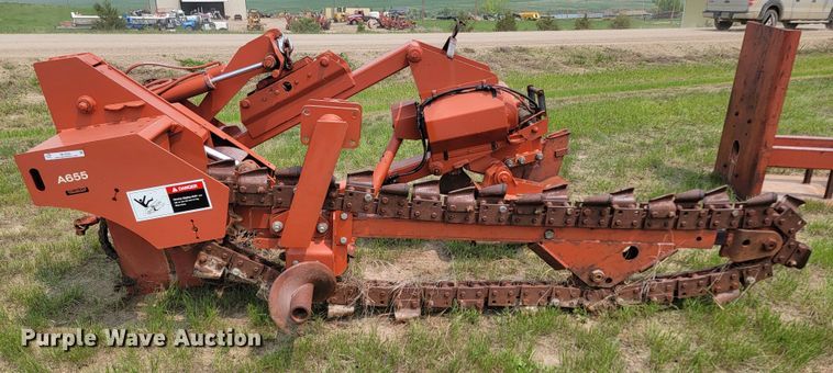 image for item ML9393 1987 Ditch Witch A655  trencher combination unit