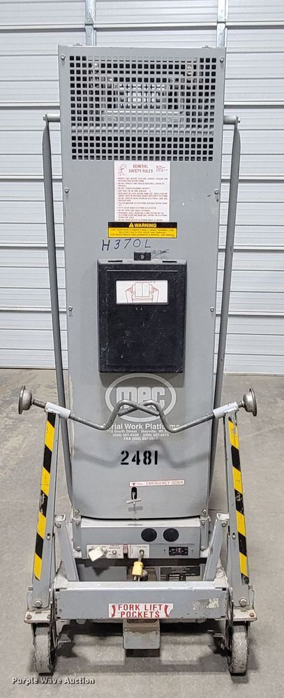 image for item ML9405 Mec Handy Herman 24D  vertical lift