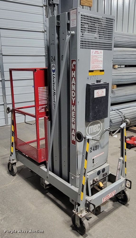 image for item ML9405 Mec Handy Herman 24D  vertical lift