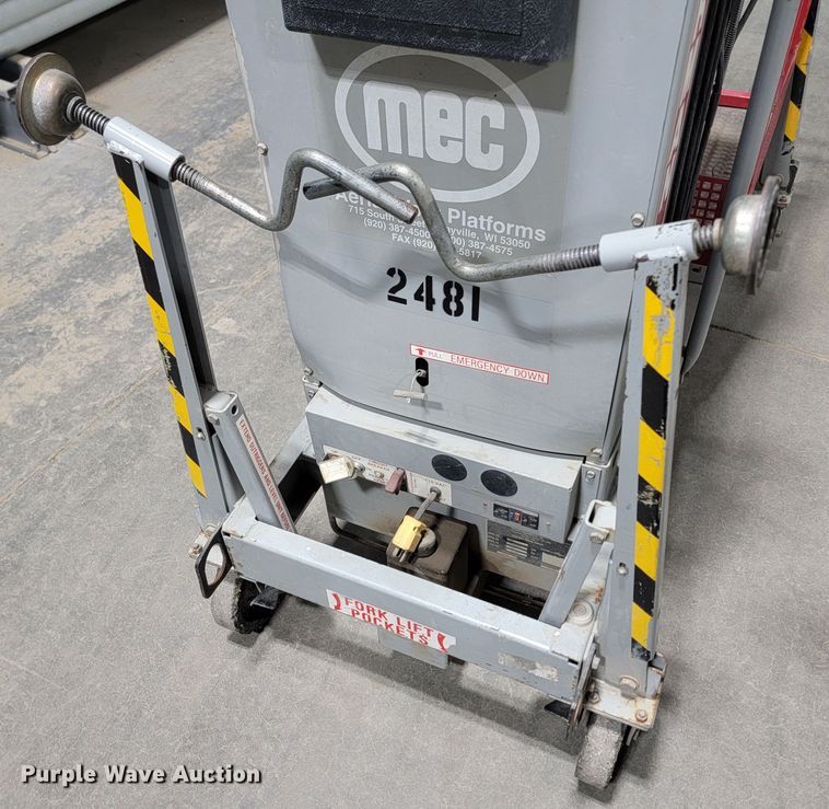 image for item ML9405 Mec Handy Herman 24D  vertical lift