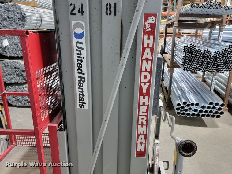 image for item ML9405 Mec Handy Herman 24D  vertical lift