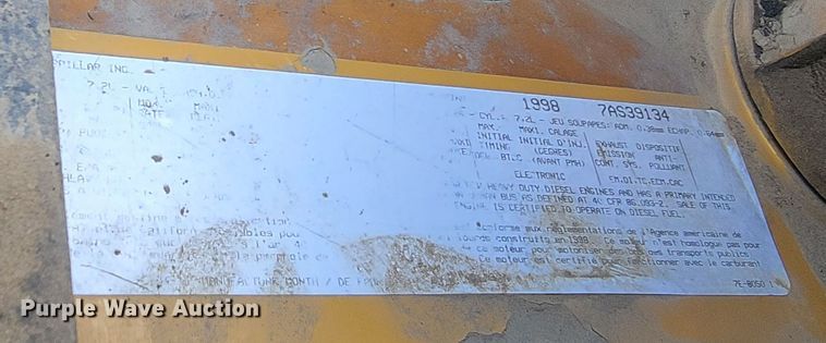 image for item ML9415 1999 Peterbilt 330  dump truck