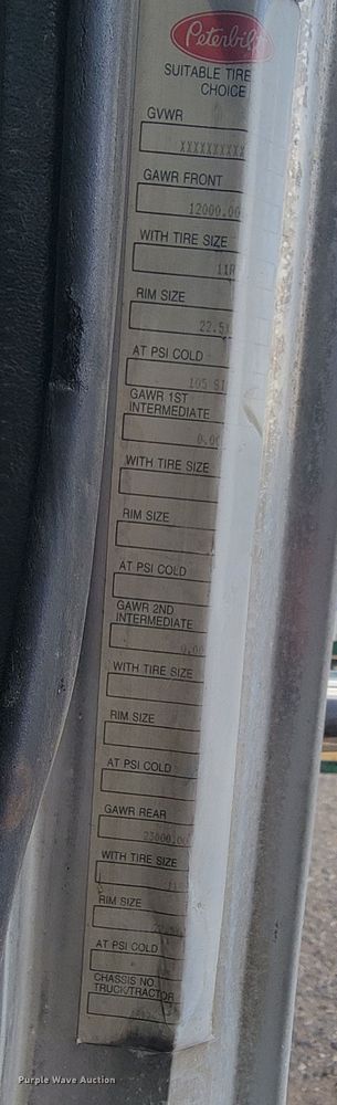 image for item ML9415 1999 Peterbilt 330  dump truck