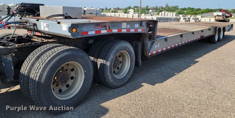 image for item ML9417 2007 Load King HFT70  drop deck equipment trailer