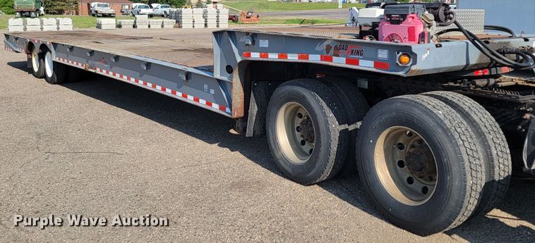 image for item ML9417 2007 Load King HFT70  drop deck equipment trailer