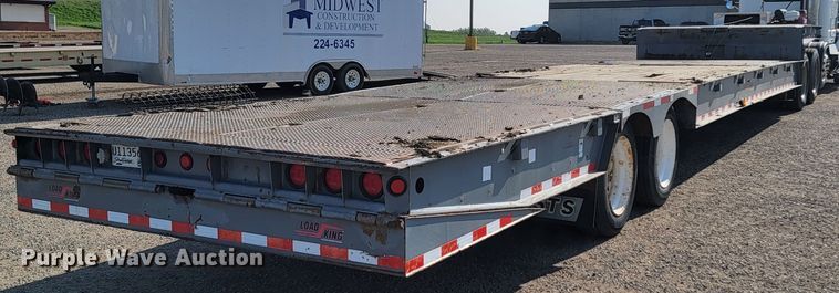 image for item ML9417 2007 Load King HFT70  drop deck equipment trailer