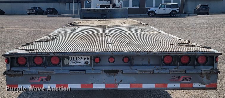 image for item ML9417 2007 Load King HFT70  drop deck equipment trailer