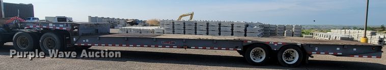 image for item ML9417 2007 Load King HFT70  drop deck equipment trailer