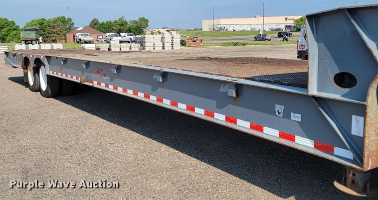 image for item ML9417 2007 Load King HFT70  drop deck equipment trailer