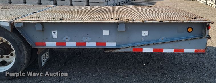 image for item ML9417 2007 Load King HFT70  drop deck equipment trailer