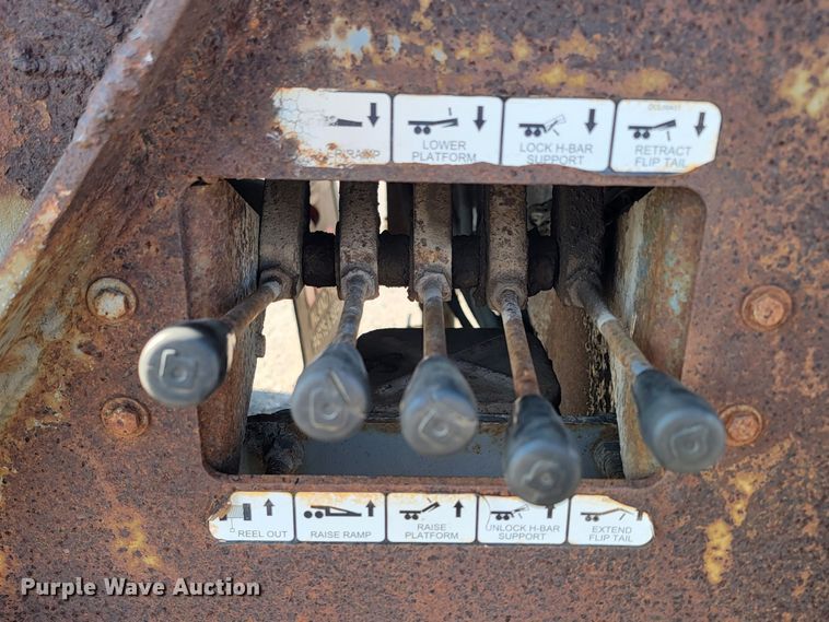 image for item ML9417 2007 Load King HFT70  drop deck equipment trailer