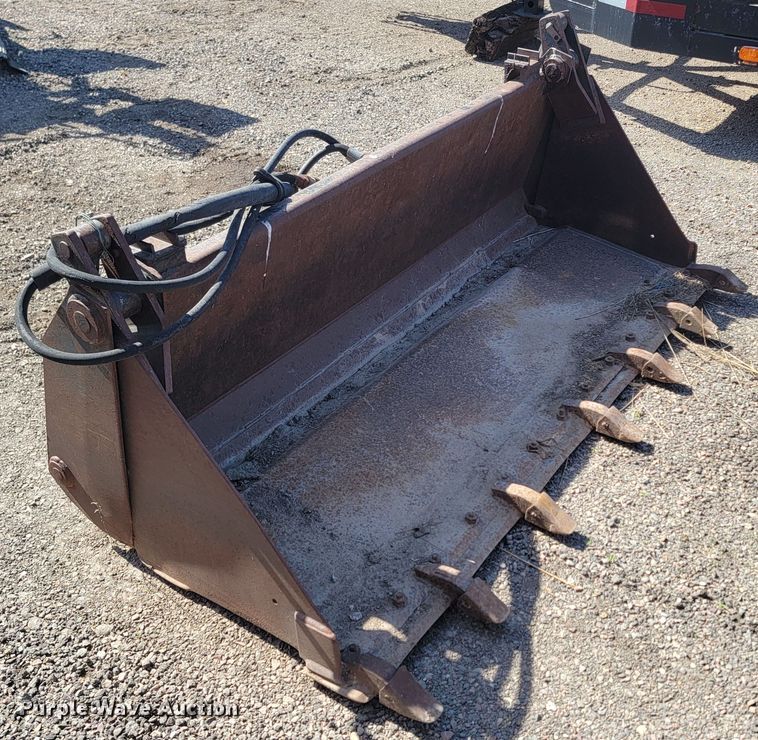 image for item ML9428 75" W skid steer bucket