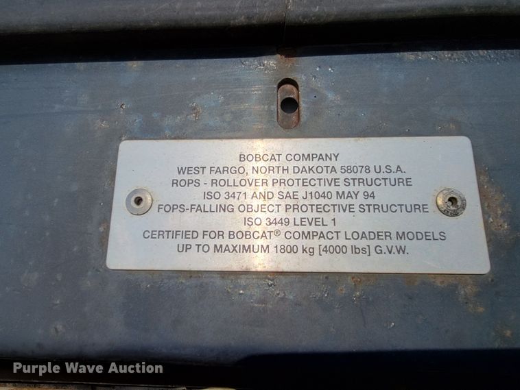 image for item ML9445 2013 Bobcat S70  skid steer loader