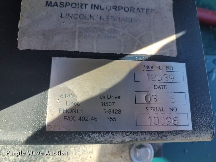 image for item MM9957 1982 Shop built  vacuum excavator