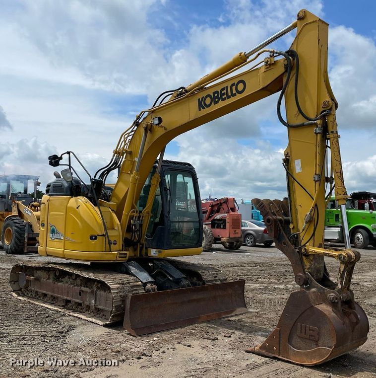 image for item MR9067 2018 Kobelco SK140SRLC  mini excavator