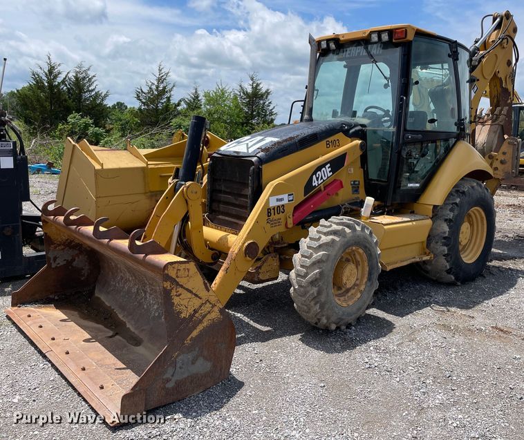 image for item MR9068 2011 Caterpillar 420E  backhoe