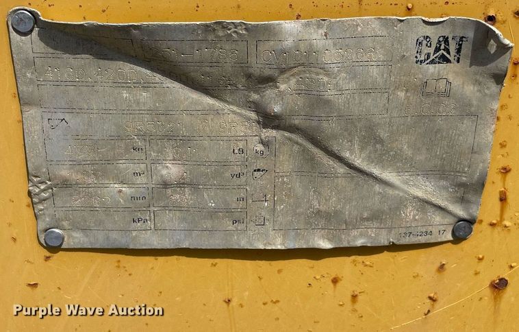 image for item MR9068 2011 Caterpillar 420E  backhoe