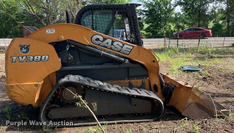 image for item MR9077 2013 Case TV380  tracked skid steer loader