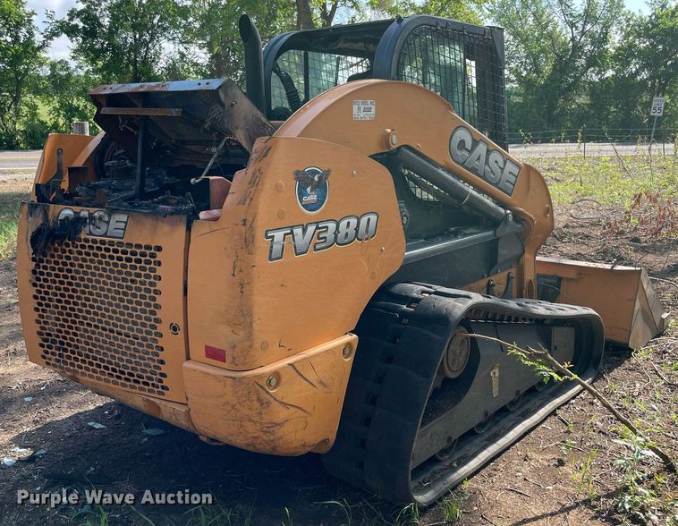 image for item MR9077 2013 Case TV380  tracked skid steer loader