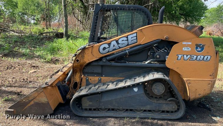 image for item MR9077 2013 Case TV380  tracked skid steer loader