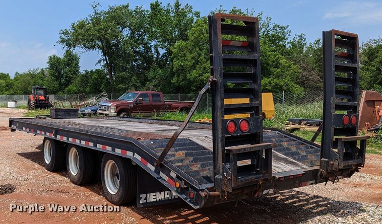 image for item MX9299 2013 Zieman  equipment trailer