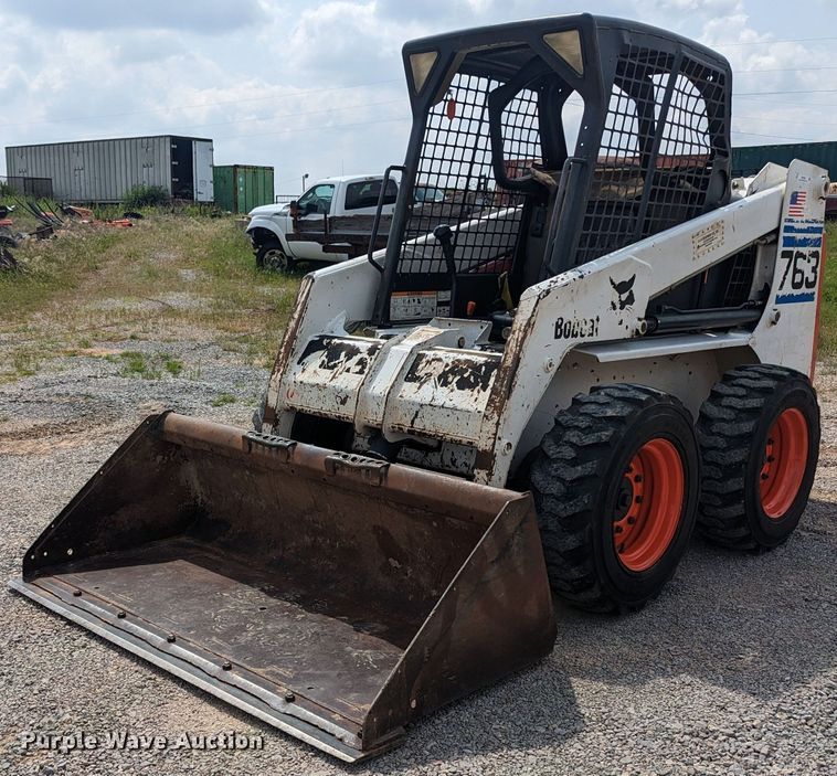 image for item MY9298 2001 Bobcat 763  skid steer loader