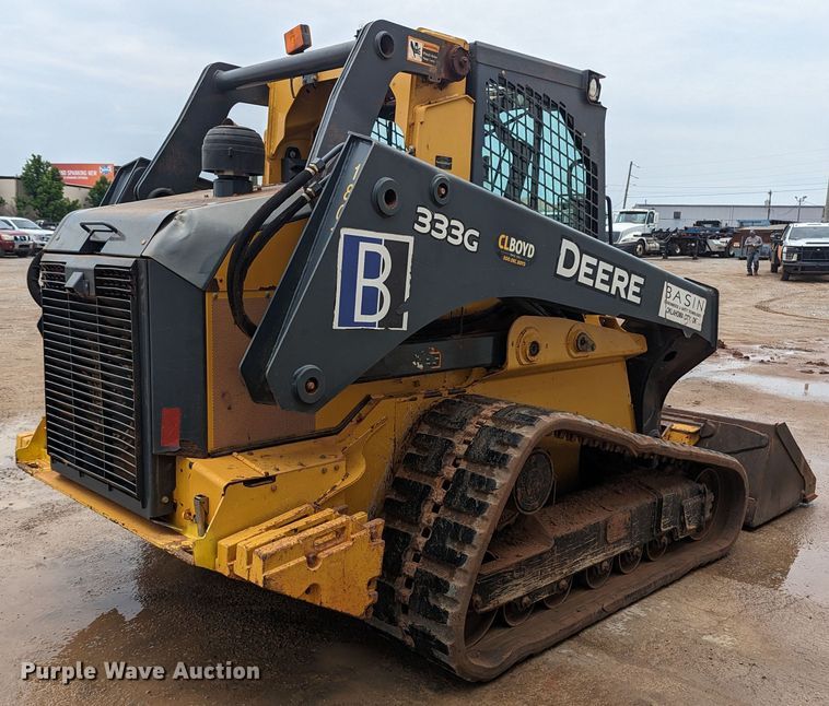image for item MY9305 2017 John Deere 333G  tracked skid steer loader