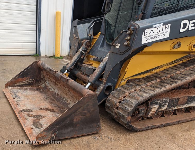 image for item MY9305 2017 John Deere 333G  tracked skid steer loader