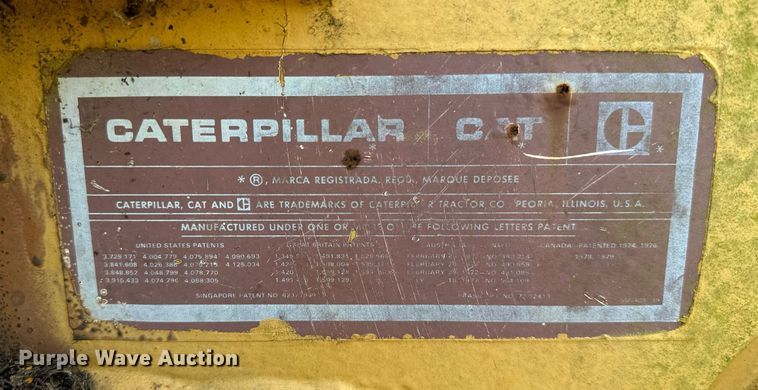 image for item OG9018 Caterpillar A367  winch