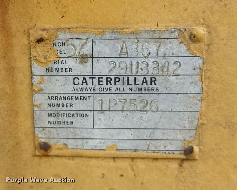 image for item OG9018 Caterpillar A367  winch