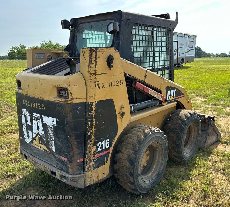image for item OG9044 2000 Caterpillar 216  skid steer loader