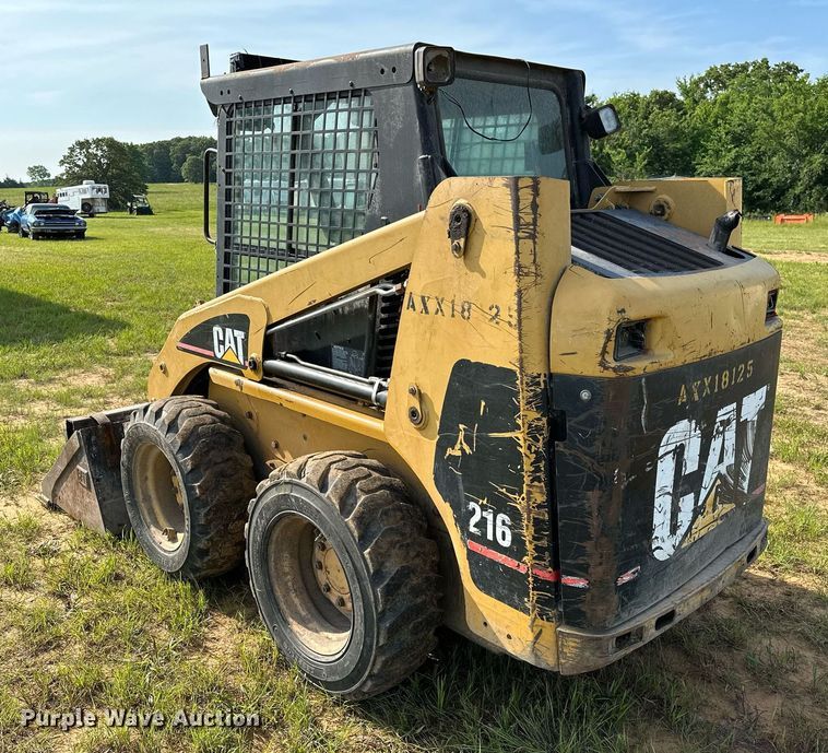 image for item OG9044 2000 Caterpillar 216  skid steer loader