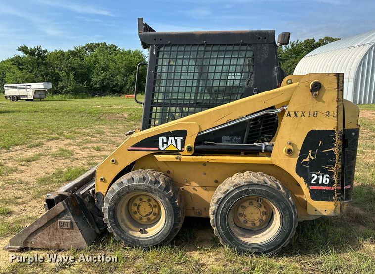 image for item OG9044 2000 Caterpillar 216  skid steer loader