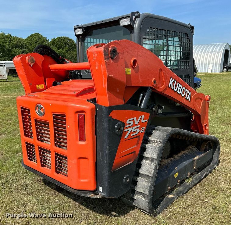 image for item OG9047 2019 Kubota SVL75-2  tracked skid steer loader